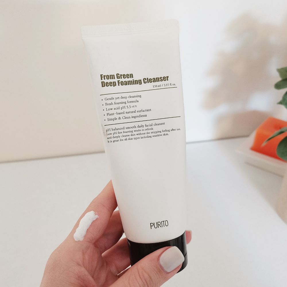 Purito From Green Deep Foaming Cleanser product showcase